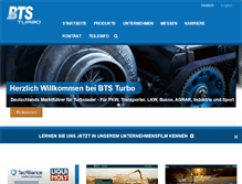 Tablet Screenshot of bts-turbo.de